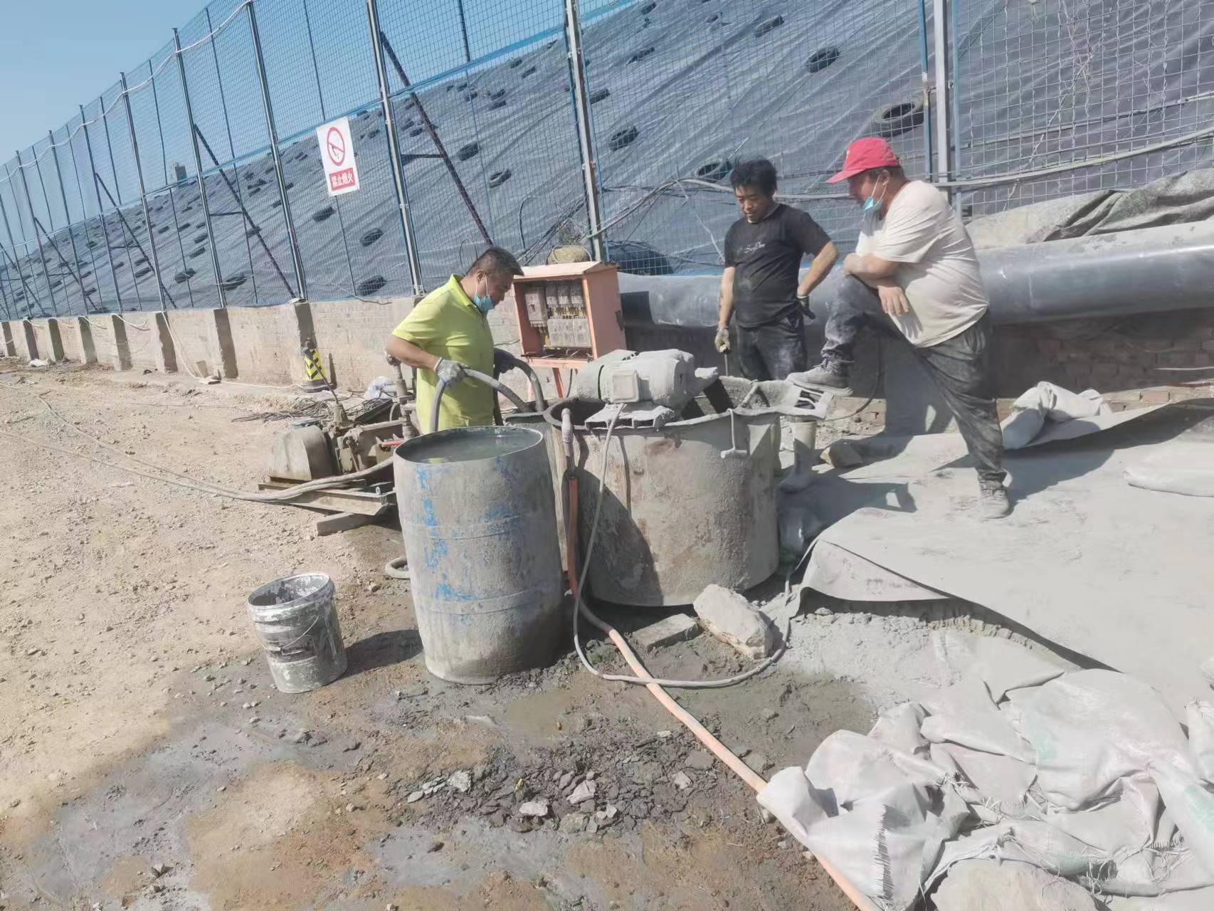 下城袖阀管注浆